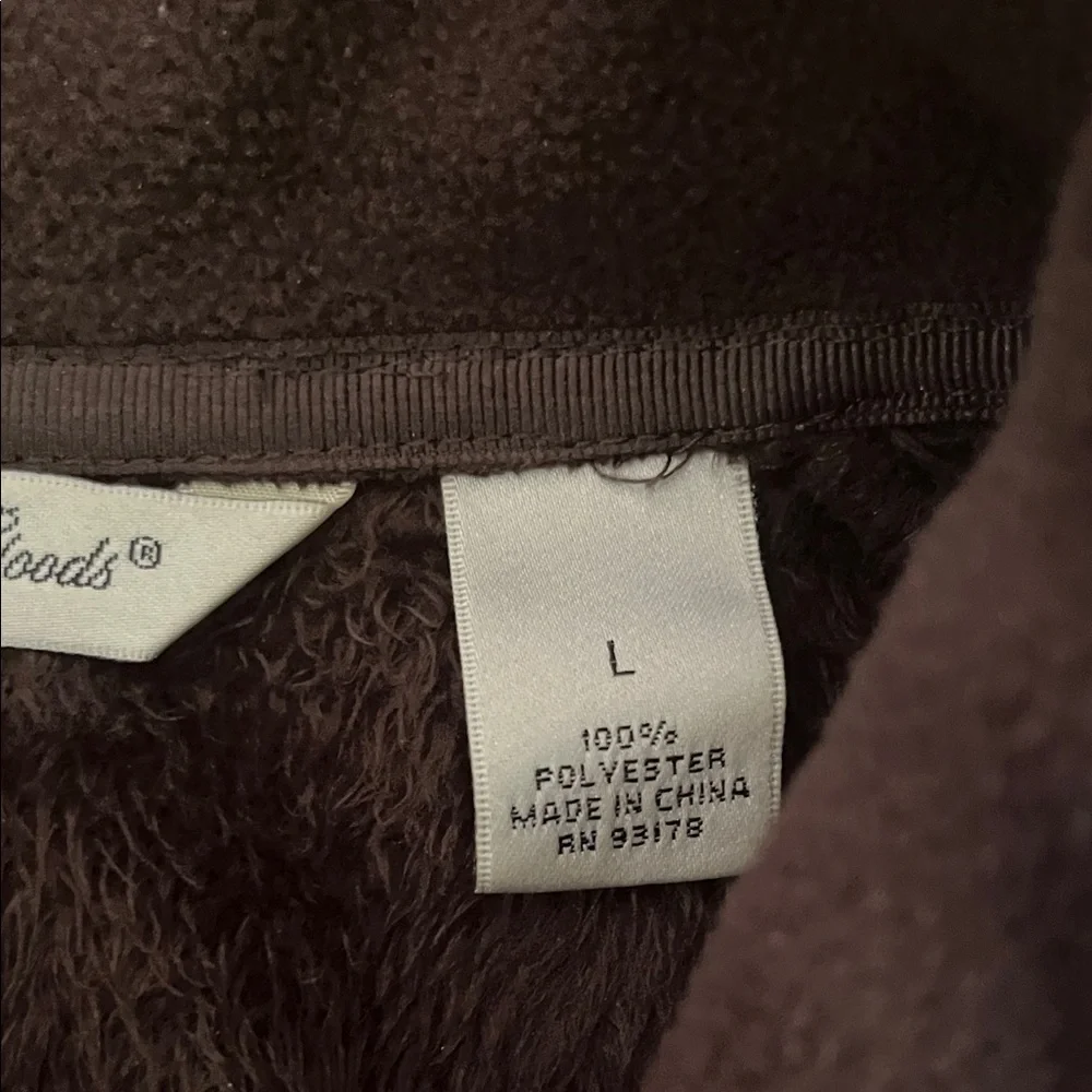 Cambridge Dry Goods Dark Brown Fleece Jacket